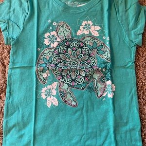 NWT Girls Size Small (5/6) Turquoise Shirt